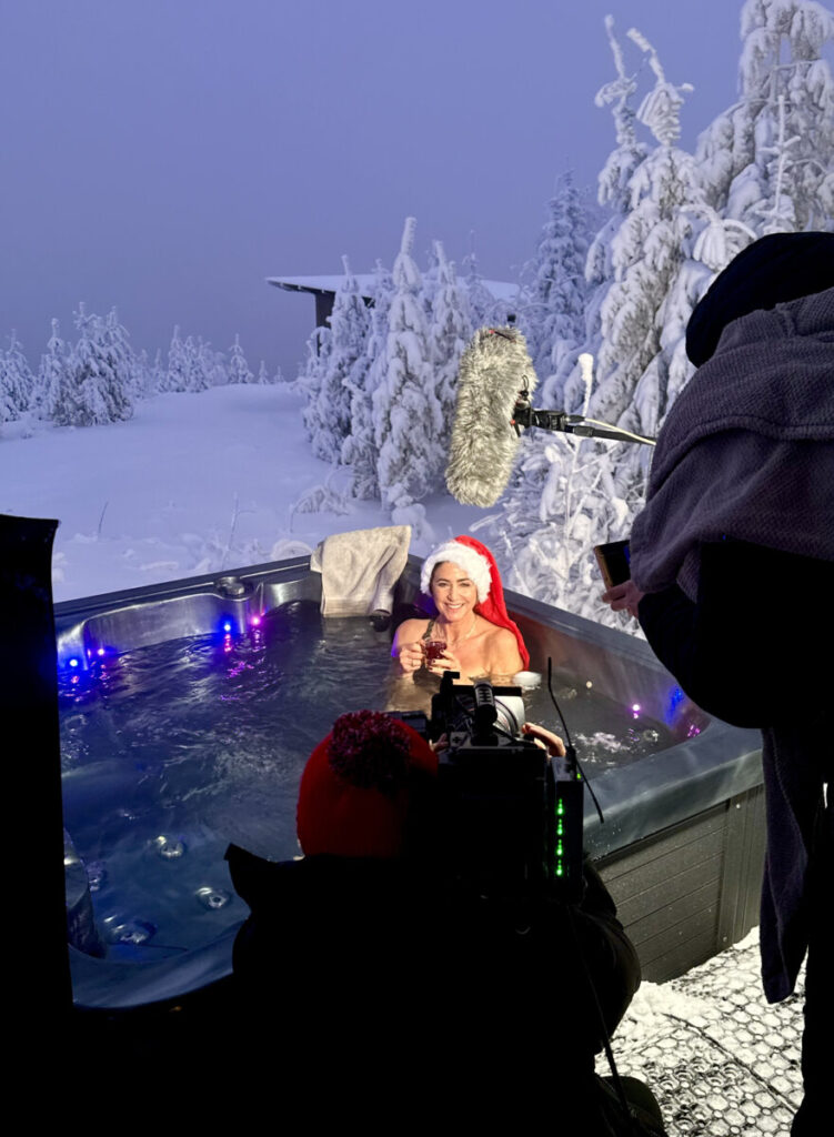 ITV-kanavan livelähetykset Arctic Lakeland Finland matkailualueella.